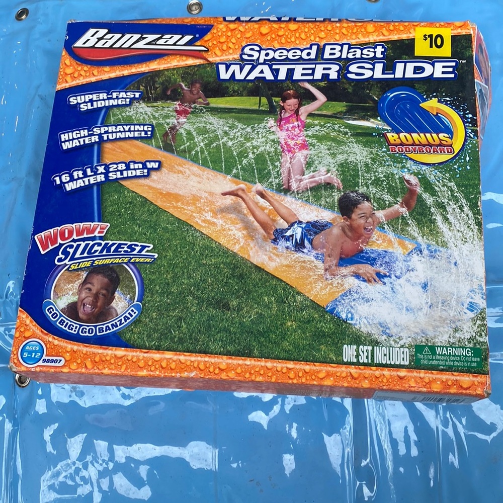 Banzai Speed Blast Water Slide